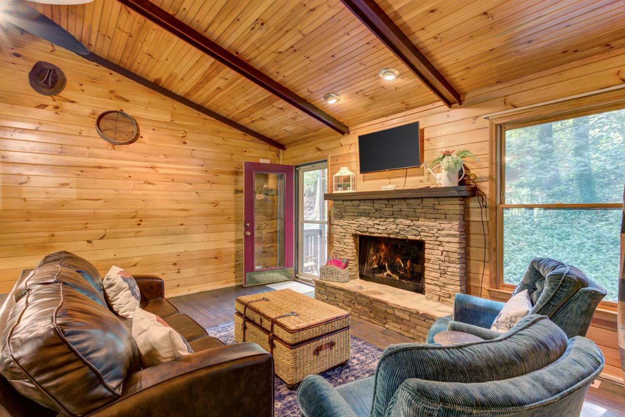 Coffee Creek Cabin Sautee Nacoochee Eksteriør bilde