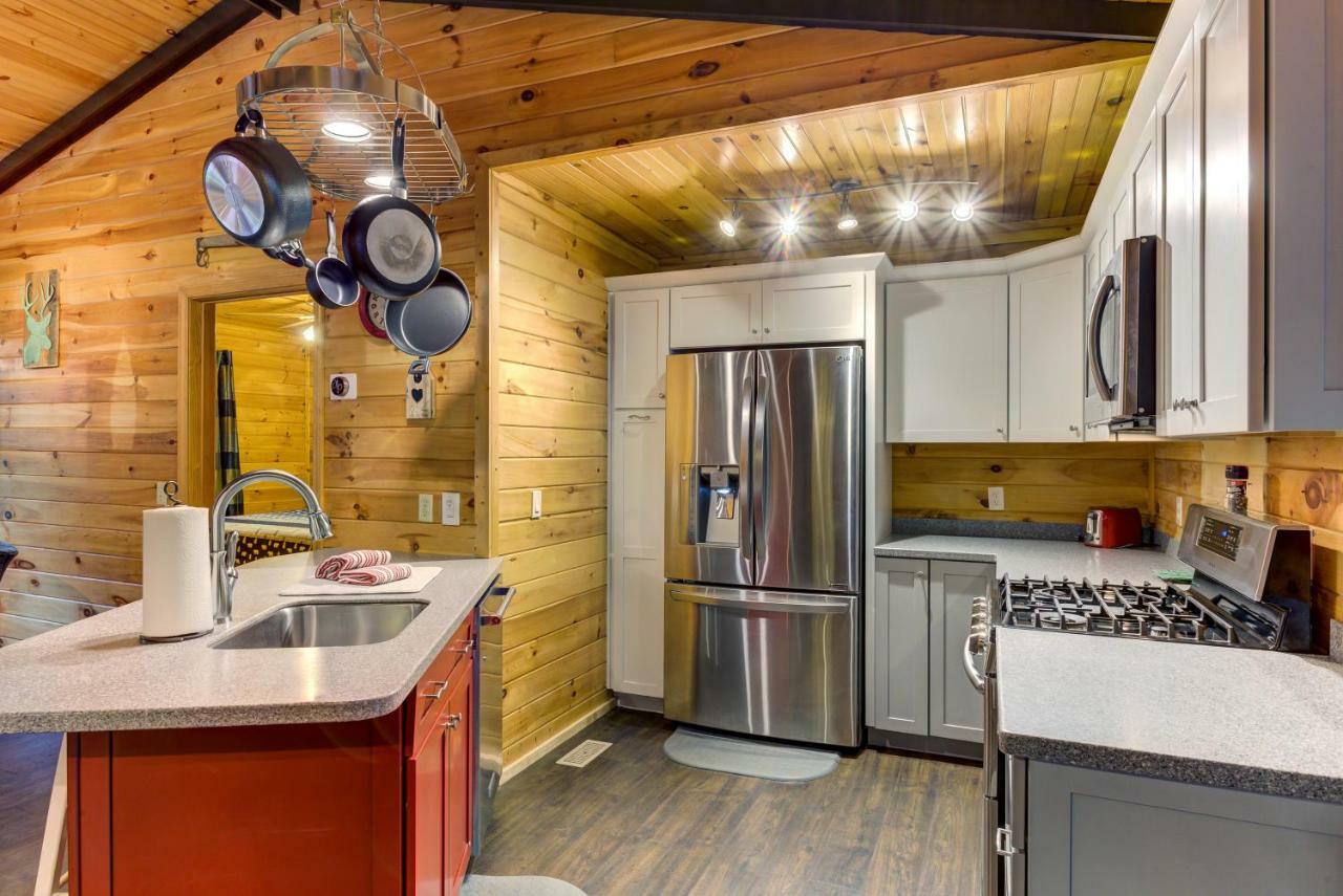 Coffee Creek Cabin Sautee Nacoochee Eksteriør bilde