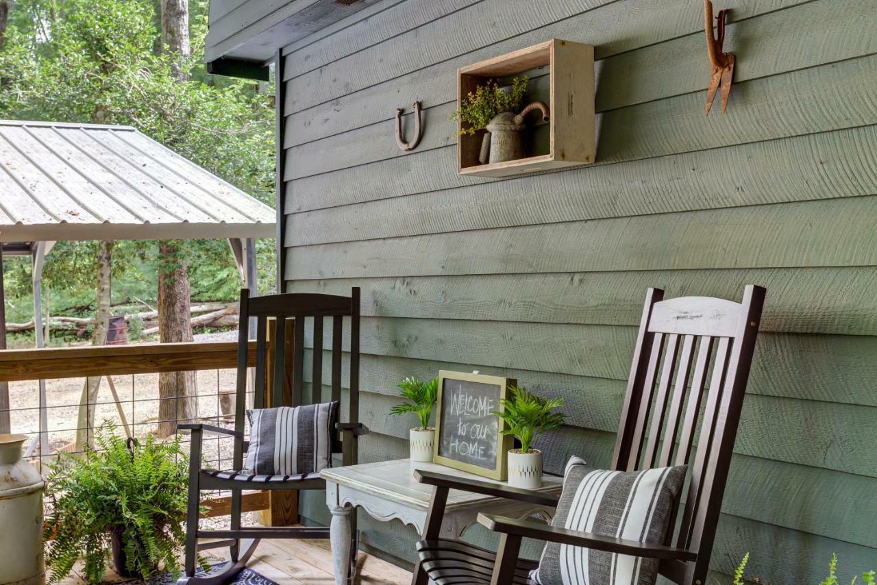 Coffee Creek Cabin Sautee Nacoochee Eksteriør bilde