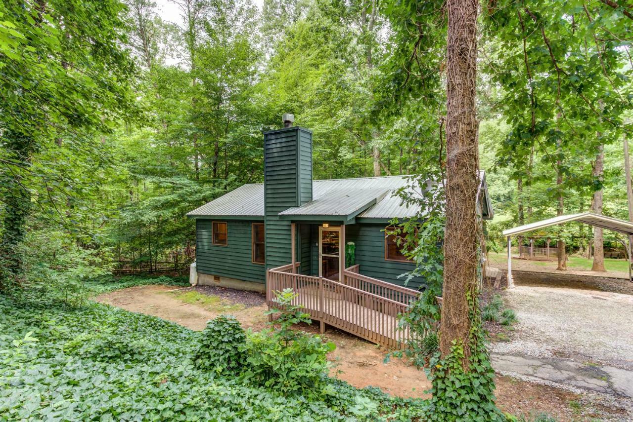 Coffee Creek Cabin Sautee Nacoochee Eksteriør bilde