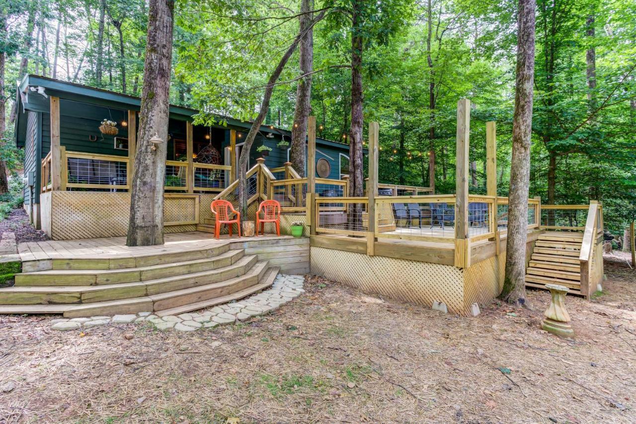 Coffee Creek Cabin Sautee Nacoochee Eksteriør bilde