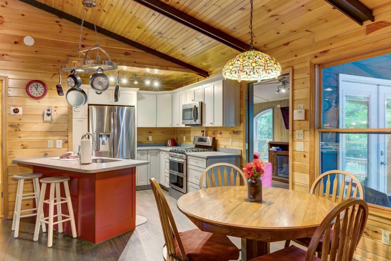 Coffee Creek Cabin Sautee Nacoochee Eksteriør bilde